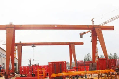 Цена на козловой кран с электроподъемником 10 тонн